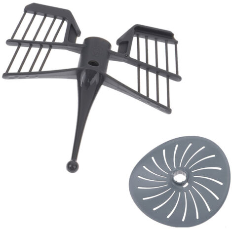Fouet agitateur papillon et couvercle-lame pour Monsieur Cuisine Connect et Smart – Plastique alimentaire – Résistance jusqu'à 160°C – Cuisson sous vide