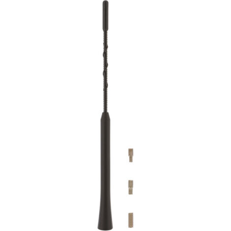 Fouet d'antenne de toit court torsade