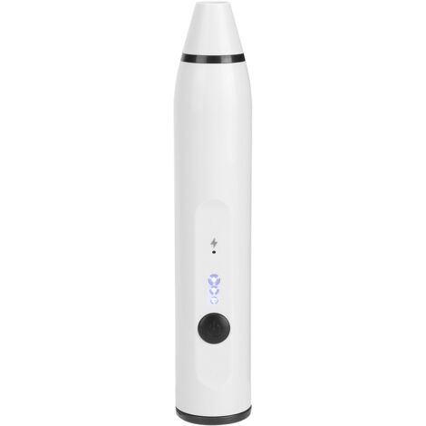 Fouet Électrique Mini - Fouet à Café, Lait, Chocolat avec Charge USB - 2 Fouets Inox, 3 Vitesses, Ergonomique, Blanc