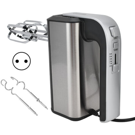 Fouet électrique puissant portable 5 vitesses, batteur à œufs pour cuisine maison, prise EU 220V