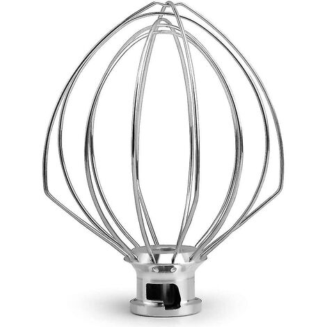 Fouet en acier inoxydable 5k452ww pour appareil de cuisine Kitchenaid
