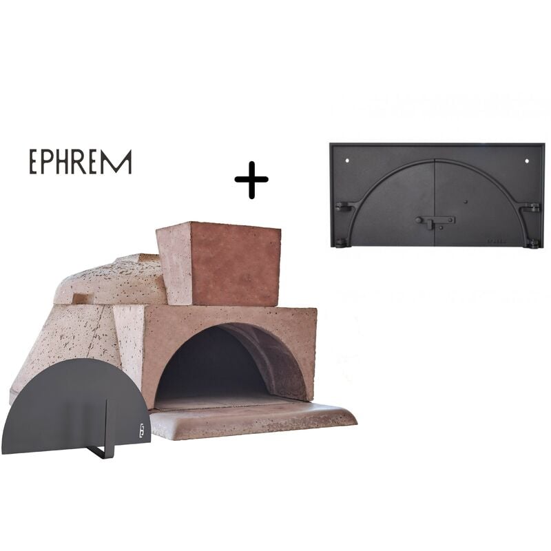 Four à pizza et à pain L'Authentique Pizzaiolo - Avec porte en fonte