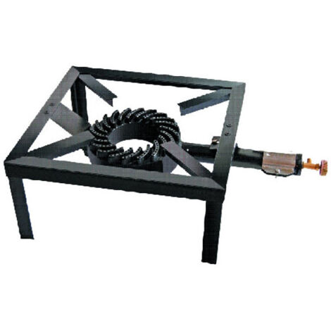 Four à gaz GPL 4 pieds avec accessoires 40x40 Lapillo 00835