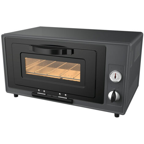Four à gaz portable 1200W – Température max. 300°C – Dimensions 52x29,5x28cm – Éclairage intérieur et thermomètre intégré