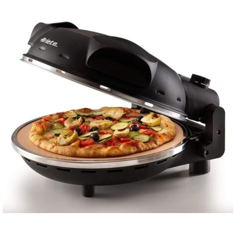 Mini four à pizza électrique à plaque réfractaire pour 1 pizza de diamètre  30cm - RETIF