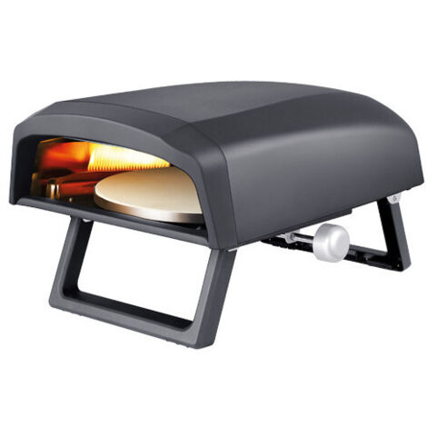 Four à pizza à gaz VMP 12AS – Plateau tournant 32 cm – Température maximale 500°C – Reber