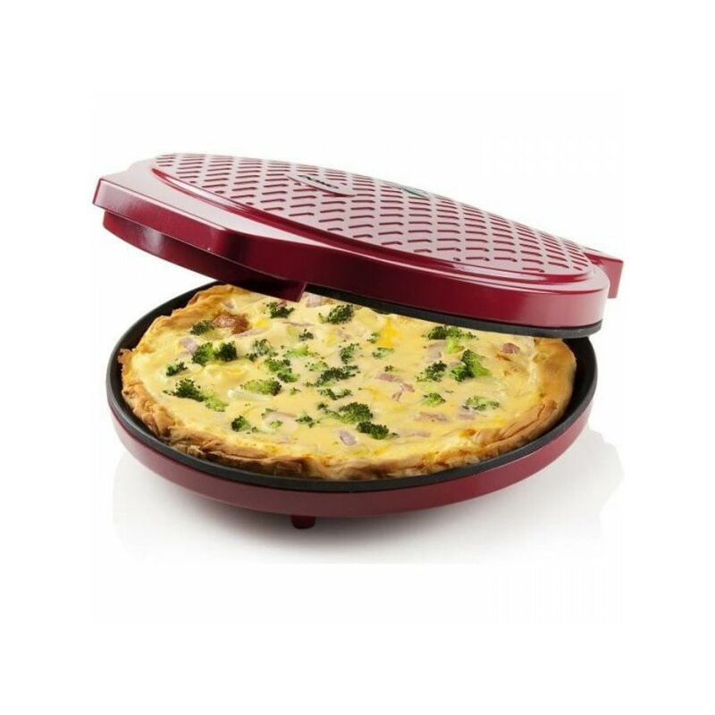 Four a Pizza Four a pizza Domo My express - 1450W - Rouge - Minuterie - Température variable
