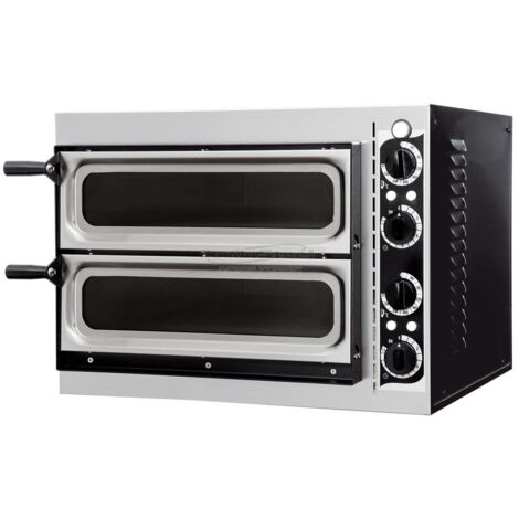 Four à Pizza Double avec Eclairage pour 2 Pizzas Ø 32 cm - Combisteel