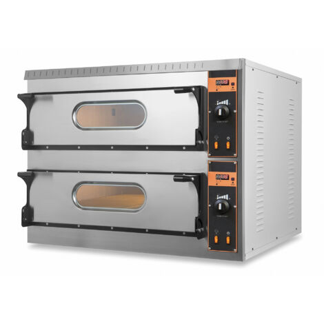 Four à pizza double électrique pour pizzeria - TL D Big 12,0 kW - Resto Italia
