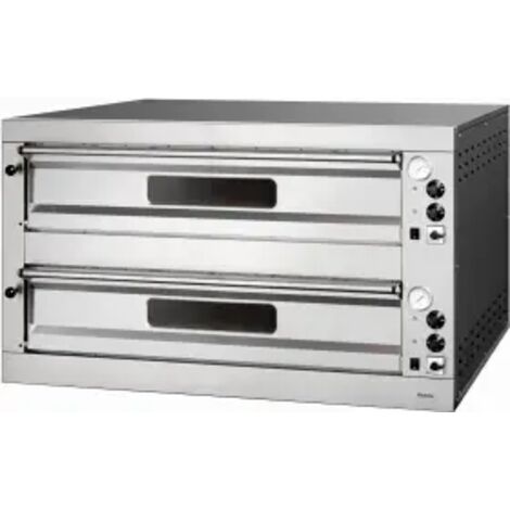 Four à Pizza Double Electrique Professionnel - 2 x 9 Pizzas - 24,0 kW - Bartscher