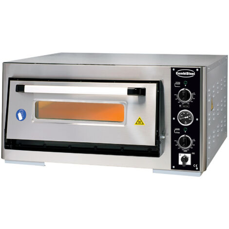 Four à Pizza Electrique avec Eclairage 6 Pizzas Ø 30 cm - Combisteel