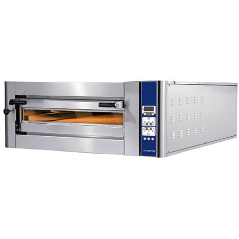 Four à Pizza Électrique pour 6 ou 9 Pizzas ø 350 mm, Contrôle Électronique - Virtus