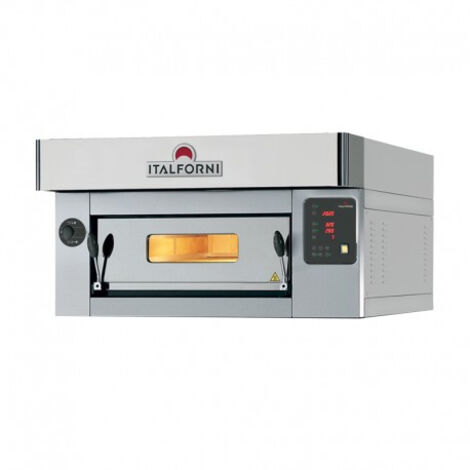Four à Pizza Electrique Professionnel - 8 Pizza - Inox - ITALFORNI
