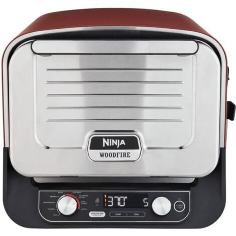 Four a Pizza Four a pizza NINJA - Woodfire OO101EU - 8 programmes de cuisson - Jusqu'a 370°C - 2400W
