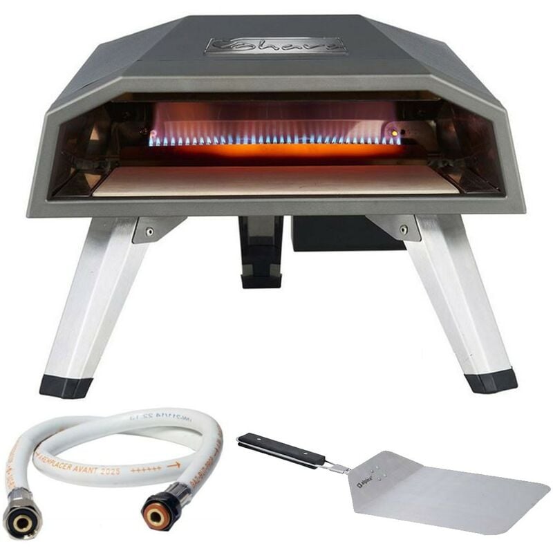 Sahara - Four à pizza à gaz 4400W ø 30cm + Pelle à pizza