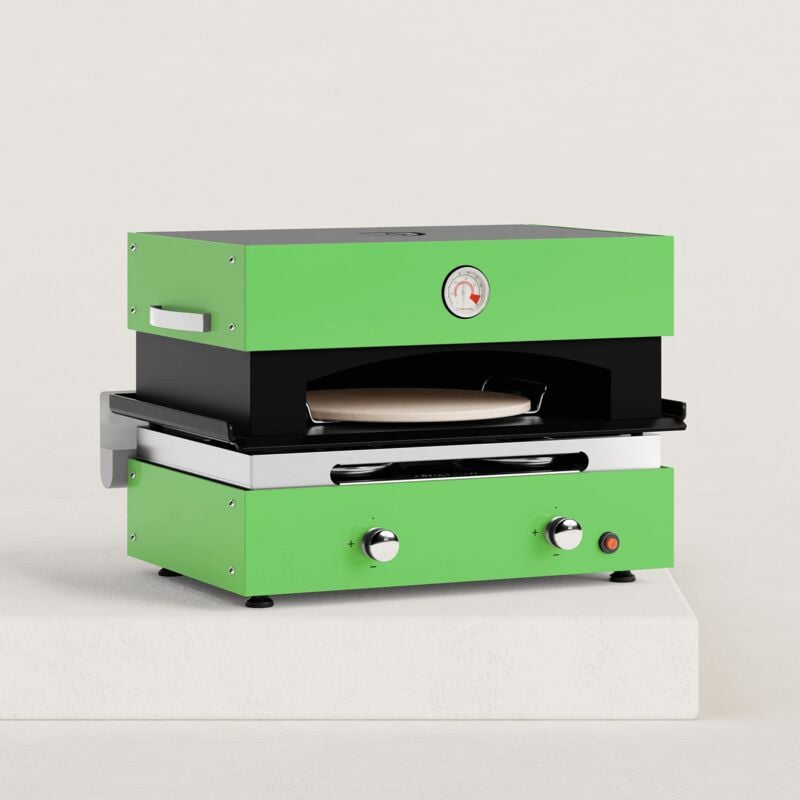 Four à pizza pour plancha gaz Créative 2 feux