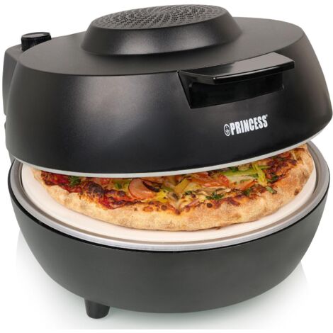 Four a pizza pro avec veritable pierre a pizza 30 cm 400 c