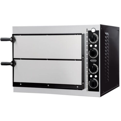 Four à Pizza Professionnel Double 2 Pizzas de Ø 32 cm - Combisteel