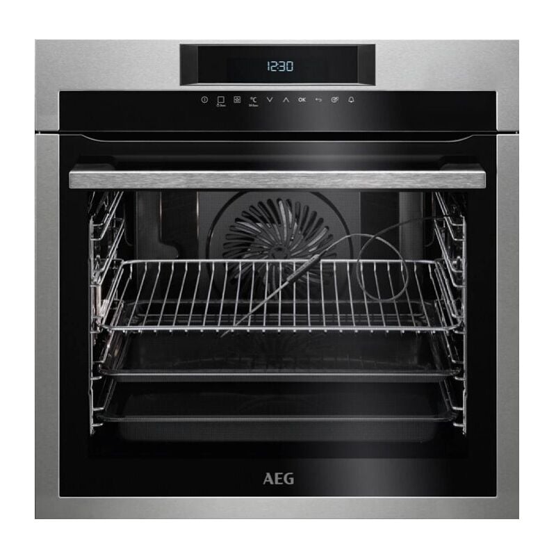 AEG - Four pyrolyse Bpe742320m 71 litres acier inoxydable encastrable
