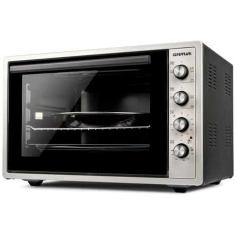 Four électrique à chaleur tournante G3 Ferrari G10154 Pose libre 58 L 1800 W Acier inoxydable noir