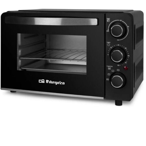 Four électrique Orbegozo HCC 5015, capacité 15 litres, 1300 W, Noir