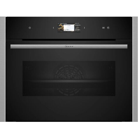 Four intégrable combi vapeur 47l 60cm a+ ecoclean noir - Neff - C24FS31N0