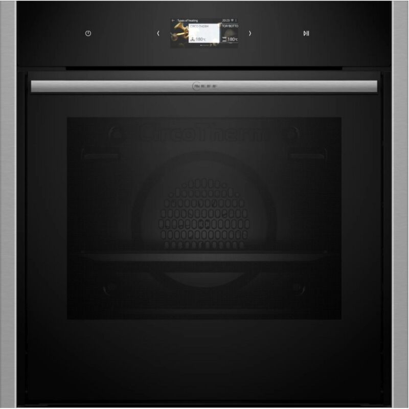 Neff - B64CS71N0 four 71 l Noir, Acier inoxydable