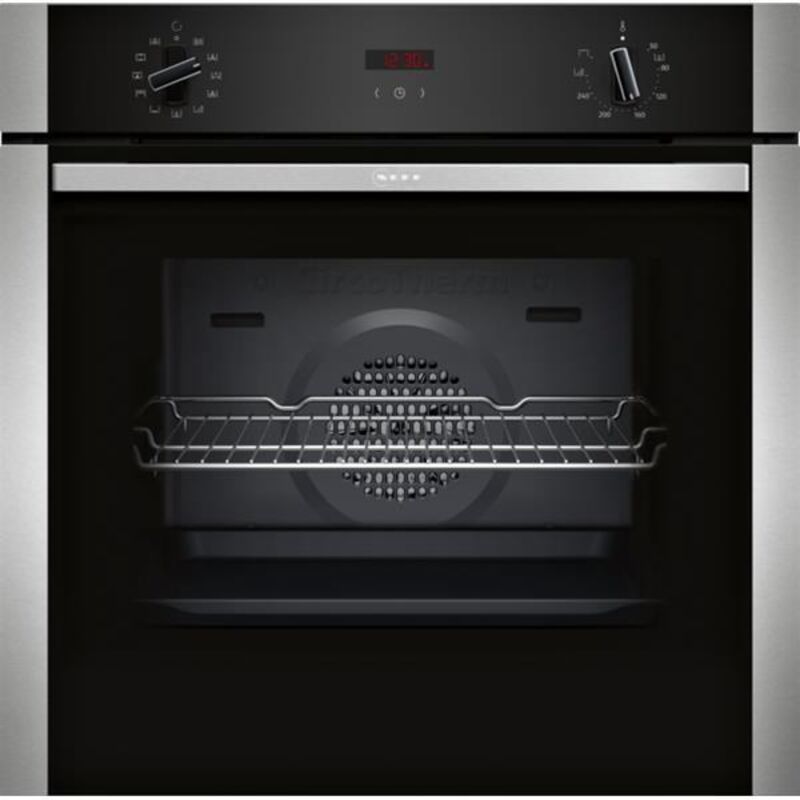 Neff - B1ACD5AN3F - Four intégrable 60 cm - CircoTherm® - EcoClean - Hydrolyse - 7 modes de cuisson - Cavité noir diamant - 71 l - Efficacité a+