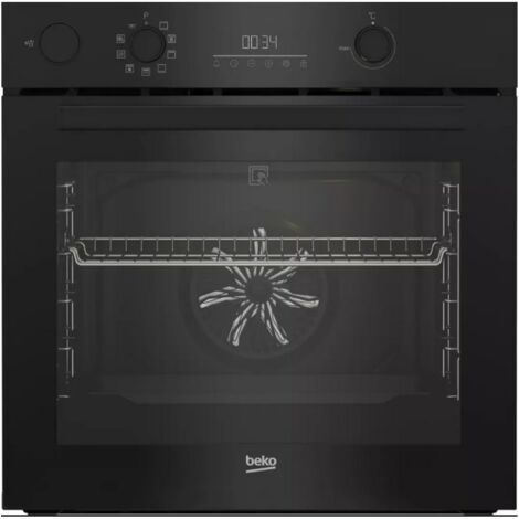 Four intégrable multifonction 72l 60cm pyrolyse noir - Beko - BBIS17301BMP