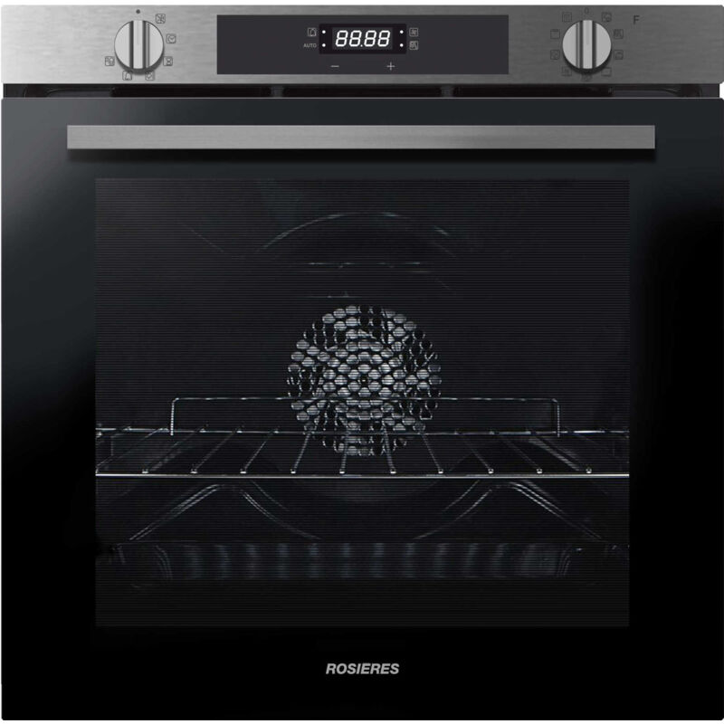 Rosieres - RFC3CM5579IN-Four Multifonction 75L Pyrolyse Inox