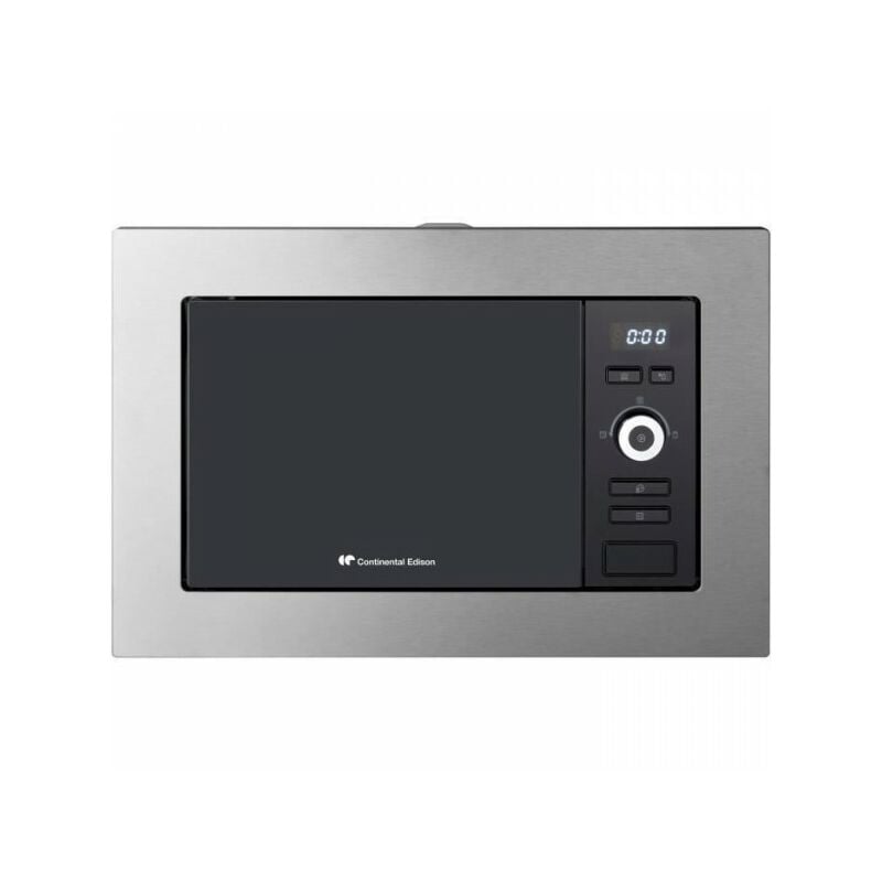 Continental Edison - Four micro-ondes encastrable Grill MO20IXEG L59,5 x H38,8 cm x P34,35 cm 20L Inox