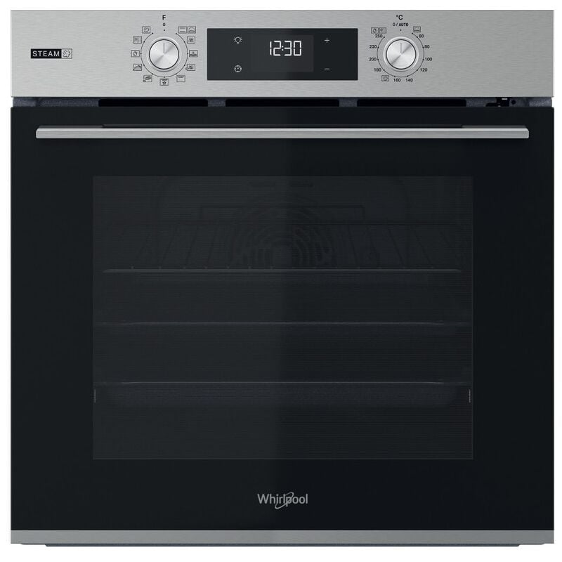 Whirlpool - Four intégrable 71l 60cm pyrolyse noir OMSK58RU1SX