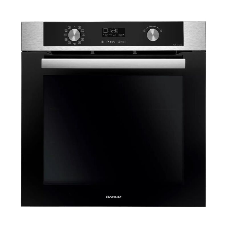 Brandt - Four intégrable multifonction 71l 59cm pyrolyse inox BOP5337X