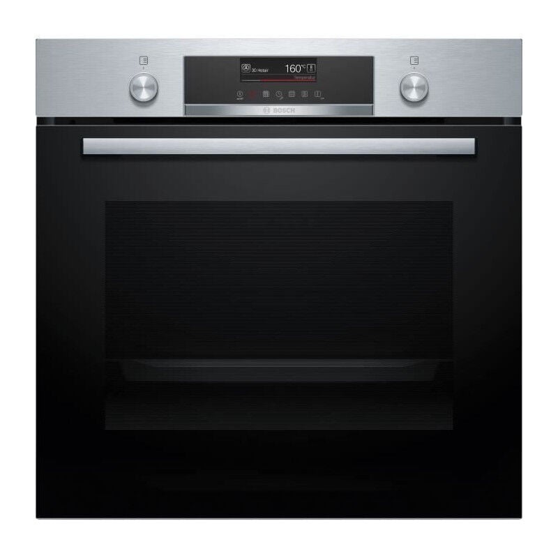 Bosch - Four pyrolyse Softclose SER6 - HBG579BS3F - Inox - 14 modes de cuisson - 59,5 x 59,4 x 54,8 cm