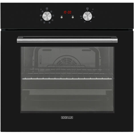 Four traditionnel encastrable multifonction 69L – Classe A – 8 fonctions – Dimensions L.600 P.600 H.590 mm – Éclairage intérieur – Sogelux