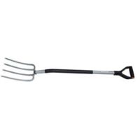 Fourche à bêcher Ergonomique - tête en acier au bore Fiskars Manche en acier