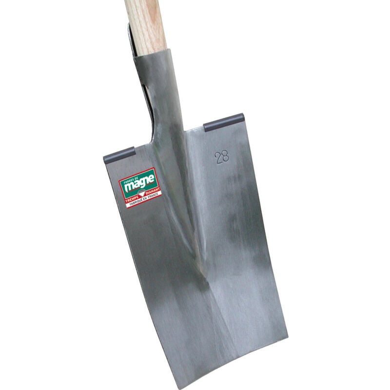 Fiskars - louchet senlis poli devant 28CM emmanche pomme 105 forges de magne - 503281