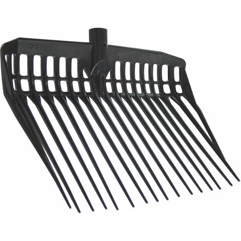 Fourche à copeaux EcoFork sans manche, noire