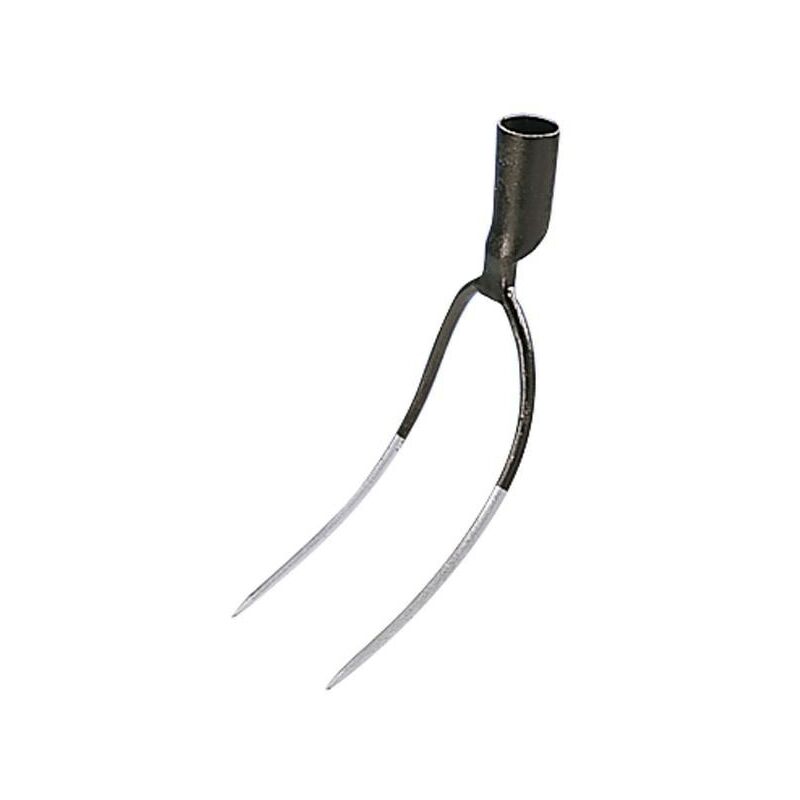 Fourche à foin 2 dents - Fourche à épandre