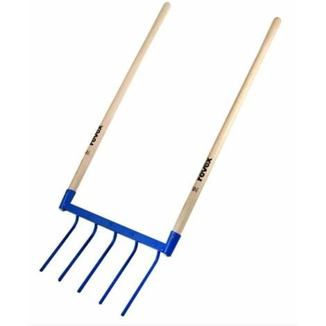 Fourche aératrice 5 dents courbes REVEX emmanchée - 130372