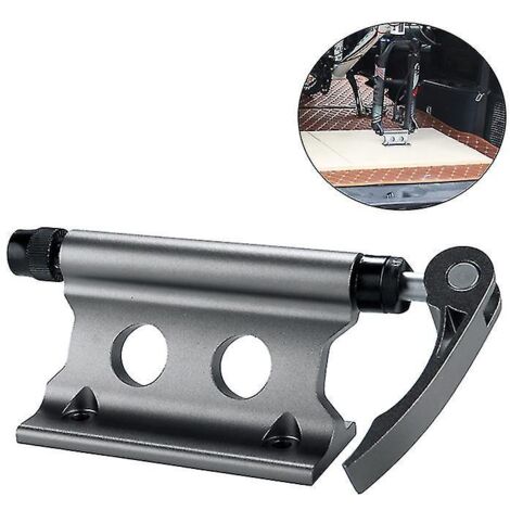 Fourche avant de vélo en alliage d'aluminium noir, fixation rapide pour porte-bagages de voiture/SUV