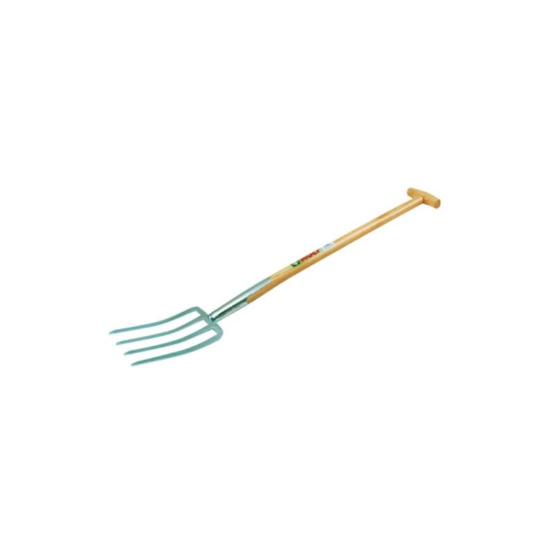 Agef - fourche bA che en acier 28x18 cm avec 4 dents poignA e jardin jardinage agriculture
