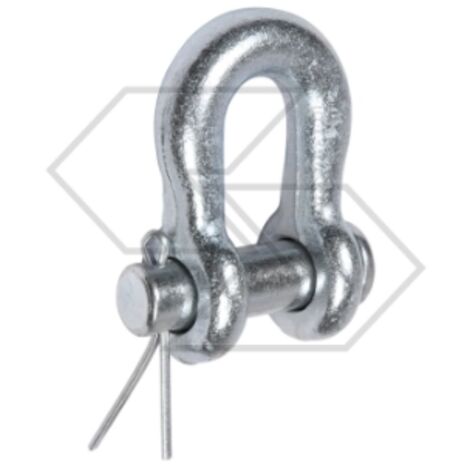 Fourche d'attelage pour broyeur Ø 14 mm