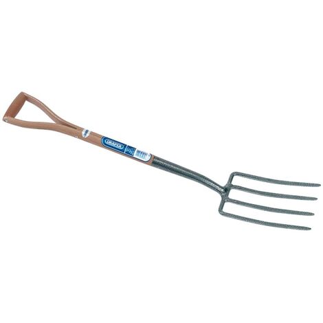 Fourche de jardin Acier au carbone 14301 Draper Tools - Brun