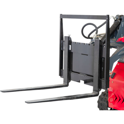 Fourches à palettes à réglage manuel pour mini chargeurs MLD MW Tools MLAC4
