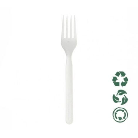 FOURCHETTE COMPOSTABLE 100 BIODÉGRADABLE