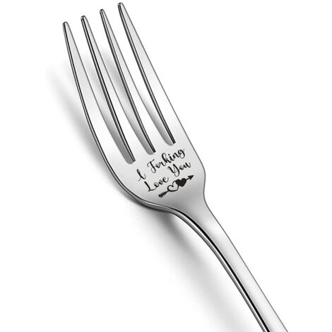 Fourchette En Acier Inoxydable - 2 Pièces - Pour Repas Quotidiens Et Célébrations - Idéal Pour Couples - Fourchette