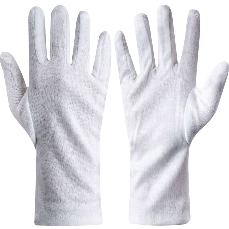 Women's Fourchette Polycotton Sewn Wrist Gloves - Size 8 (Pk-12) - Sitesafe