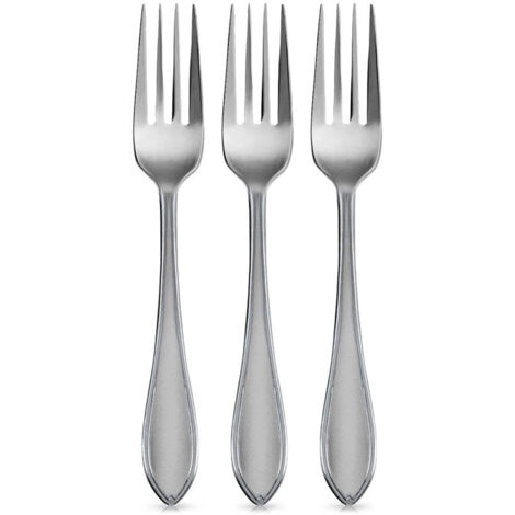 Fourchettes de table CONIC en acier 20,5 cm 3 pièces.