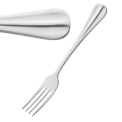 Fourchettes de Table pour Restaurant en Inox Lot de 12 Baguette Amefa